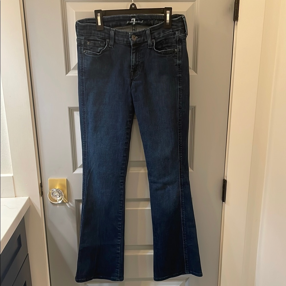 7 for all man kind Women's Blue Jeans